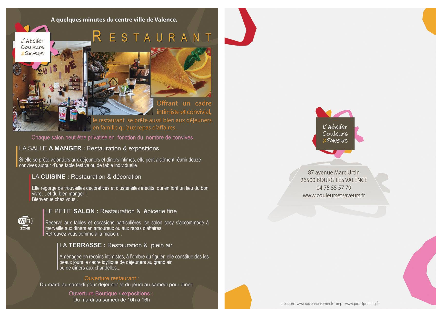 L'ATELIER COULEURS ET SAVUEURS RESTAURANT